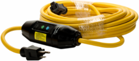 Portable GFCI Single-tap Plug
