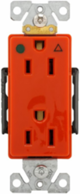 Eaton Arrow Hart extra heavy-duty hospital grade decorator duplex receptacle (IG8262RN)