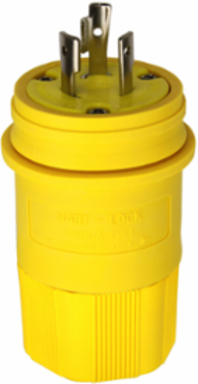 Eaton safety grip locking plug