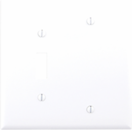 Eaton polycarbonate combination wallplate