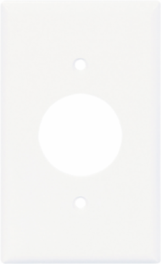 Mid-size Power Outlet Wallplate