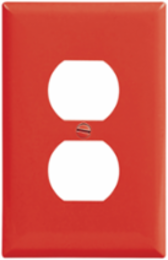 Mid-size Duplex Receptacle Wallplate