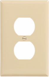Mid-size Duplex Receptacle Wallplate