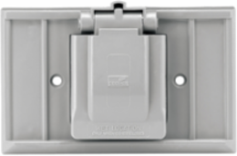 Eaton non-metallic receptacle cover