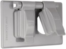 Eaton non-metallic duplex receptacle cover