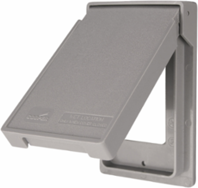 Eaton non-metallic GFCI or decorator cover