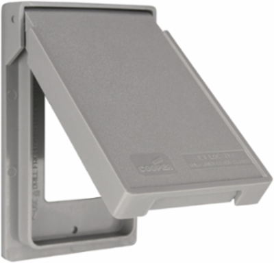 Eaton non-metallic GFCI or decorator cover