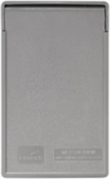 Eaton non-metallic GFCI or decorator cover