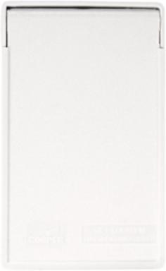 Eaton non-metallic GFCI or decorator cover