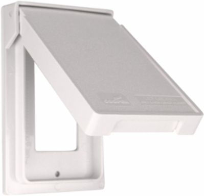 Eaton non-metallic GFCI or decorator cover