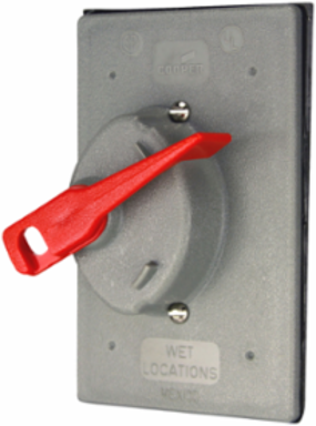 Eaton flush mount switch cover