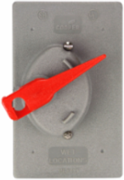 Eaton flush mount switch cover