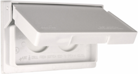 Eaton non-metallic duplex receptacle cover