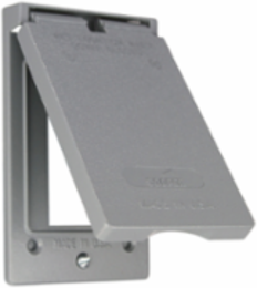 Eaton metal GFCI or decorator cover