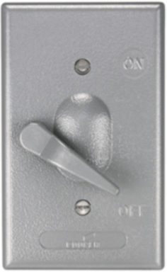 Eaton cover with switch