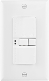Eaton blankface GFCI — Color: White, Device Type: Blankface