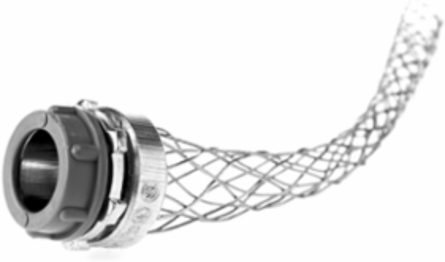 Strain Relief Dust Tight Grip, Insulated, 2 in NPT, 1.40-1.75 in Cord Diameter