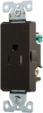 Decorator Single Receptacle