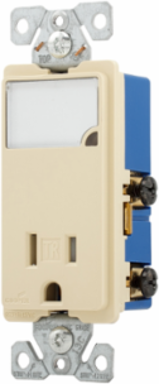 Combination Nightlight with Receptacle