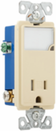Combination Nightlight with Receptacle