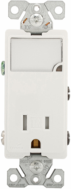 Eaton combination nightlight with receptacle