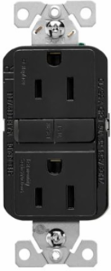 ETN TR ST GFCI 15A 125V BK
