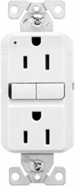 ETN TR ST GFCI 15A 125V WH