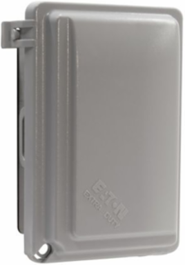 While-In-Use Extra Duty Cover 1G Clear