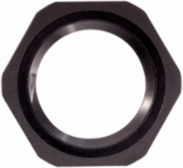Polyamide 6 Locknut 3/4 Inch, 1.31 Inch Length, 0.012 lb