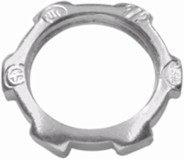 Eaton Crouse-Hinds series rigid/IMC conduit locknut, Aluminum, 2"