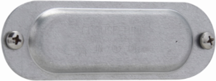 Condulet Form 8 Cover, Sheet Steel, 1/2 Inch Size, 4.19 Inch Height