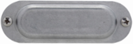 Condulet Form 8 Cover, Sheet Steel, 1/2 Inch Size, 4.19 Inch Height