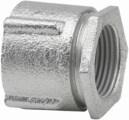 Rigid/IMC Three-Piece Conduit Coupling, Malleable Iron, 3/4 Inch