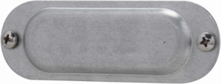 Condulet Form 8 Cover, Sheet Steel, 3/4 Inch, 4.81 Inch Height