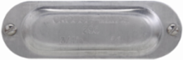 Condulet Mark 9 Cover, Sheet Aluminum, 3/4 Inch, Ordinary Location