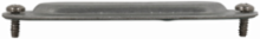 Condulet Form 8 Cover with Integral Gasket, 1 Inch, Sheet Steel, NEC/CEC