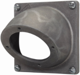 Angle Adapter 200A Cast Aluminum 11.5 Inch x 6.94 Inch, 3.53 lb