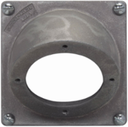 Angle Adapter 400A Cast Aluminum 6.94 Inch Depth, 11.5 Inch Height, 11.5 Inch Width