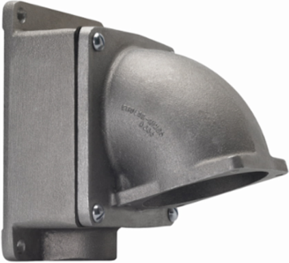 Back Box & Adapter Assembly 60A/100A/150A, 1 Inch, Cast Aluminum