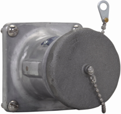 Arktite AR Receptacle 100A 600 Vac/250 Vdc Three-Wire Four-Pole Copper-Free Aluminum