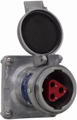 Arktite AR Receptacle 30A 4-Wire 4-Pole Copper-free Aluminum 600 Vac/250 Vdc