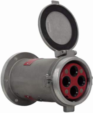 400A Arktite Receptacle, 3-Wire, Copper-Free Aluminum, 0.84 Inch Wire Well