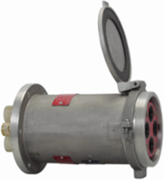 Arktite AR Receptacle, 400A, 600 Vac/250 Vdc, Copper-free Aluminum, 1.25" Wire Well
