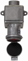 Eaton Crouse-Hinds series Arktite ARE receptacle assembly — 1", Four-wire, five-pole, 30A, Style 2