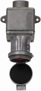 Arktite Receptacle Assembly, 60A, 1-1/4 Inch, Copper-free Aluminum, NEMA 4
