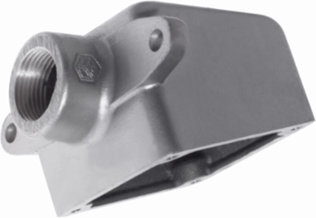 60A Back Box, 1-1/4 Inch Hub, Cast Aluminum, 5.25 Inch Width