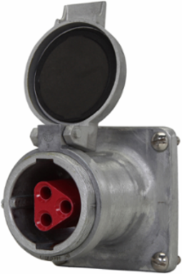 Arktite Receptacle Interior, 60A, Three-Wire, Copper-Free Aluminum, 1.05 LB
