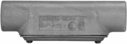 Condulet Form 7 SnapPack Outlet Body, C Shape, Feraloy Iron Alloy, 1/2 Inch