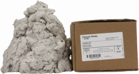 Chico X Fiber Sealing Compound, Mineral Wool, 1 lb, 6 Inch x 10.7 Inch