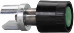 FlexStation DEV Pushbutton Operator, Green, 600 Vac, 1.5 Inch Height, 3 Inch Width, 2 Contact Blocks